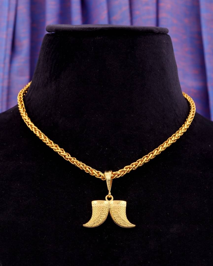     			Swastik Creation Gold Plated Chains Combo ( Set of 1 )