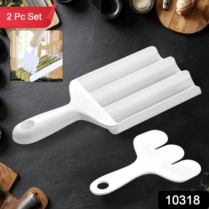 VillWin White Plastic 2 Set of Meat Ball Maker ( Set of 2 )