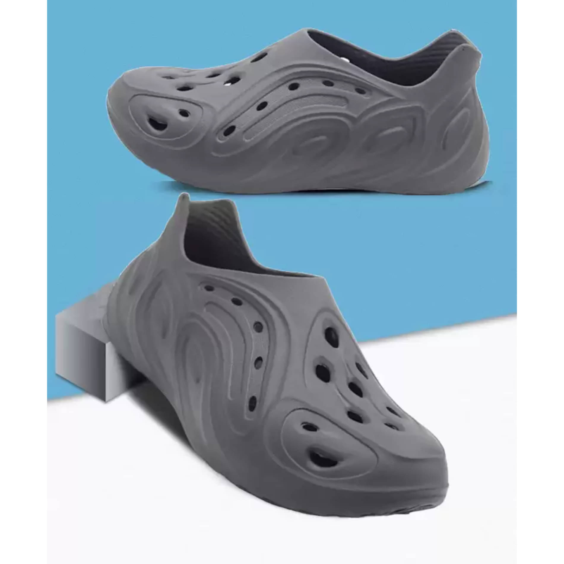     			hotstyle - Grey Men's Clogs