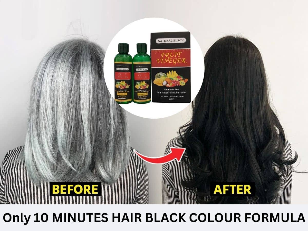 mabilia Ammonia Free Temporary Hair Color 200 mL Black