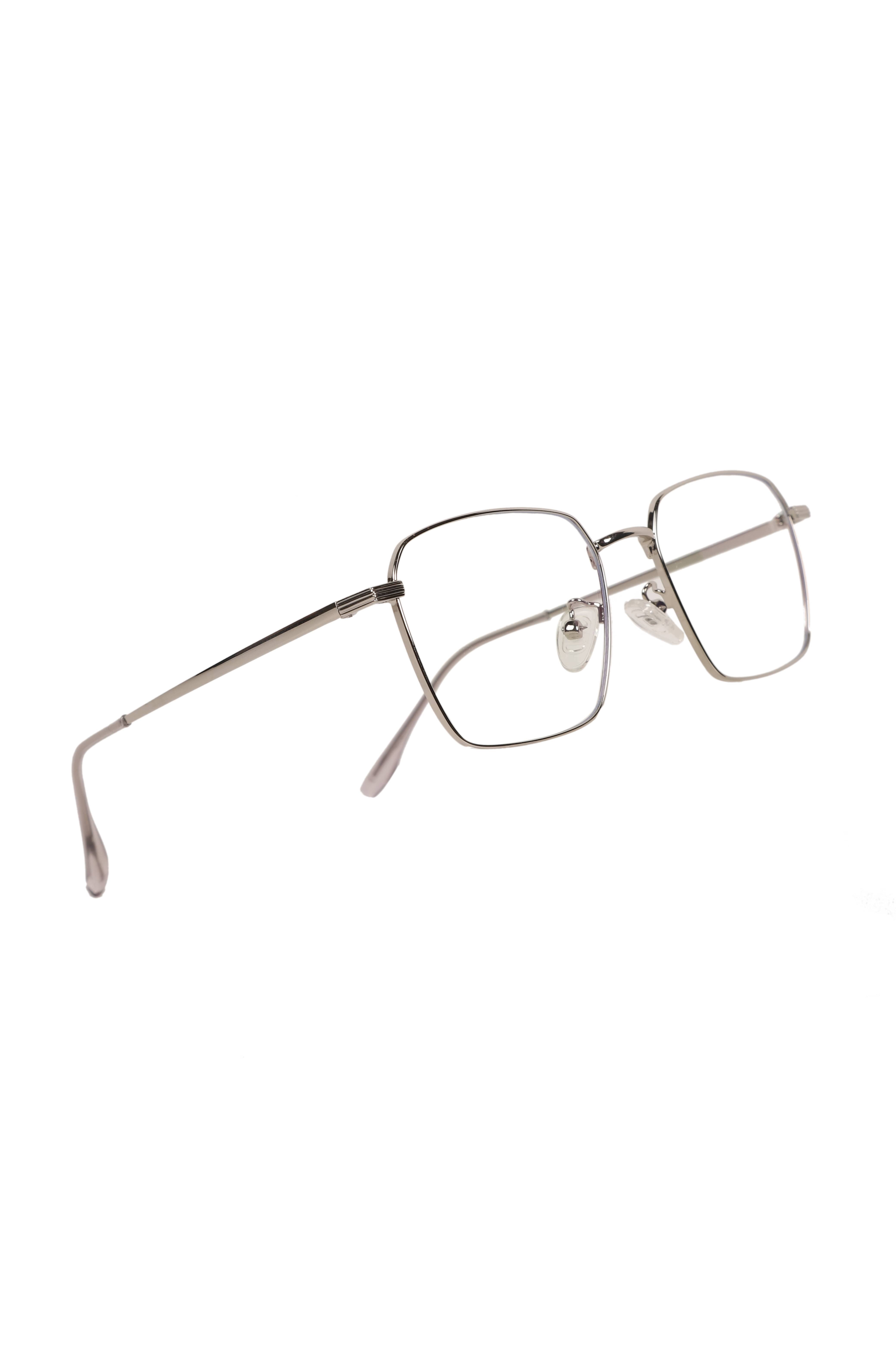     			Admire Silver Rimless Rectangular Computer Glasses ( Pack of 1 )