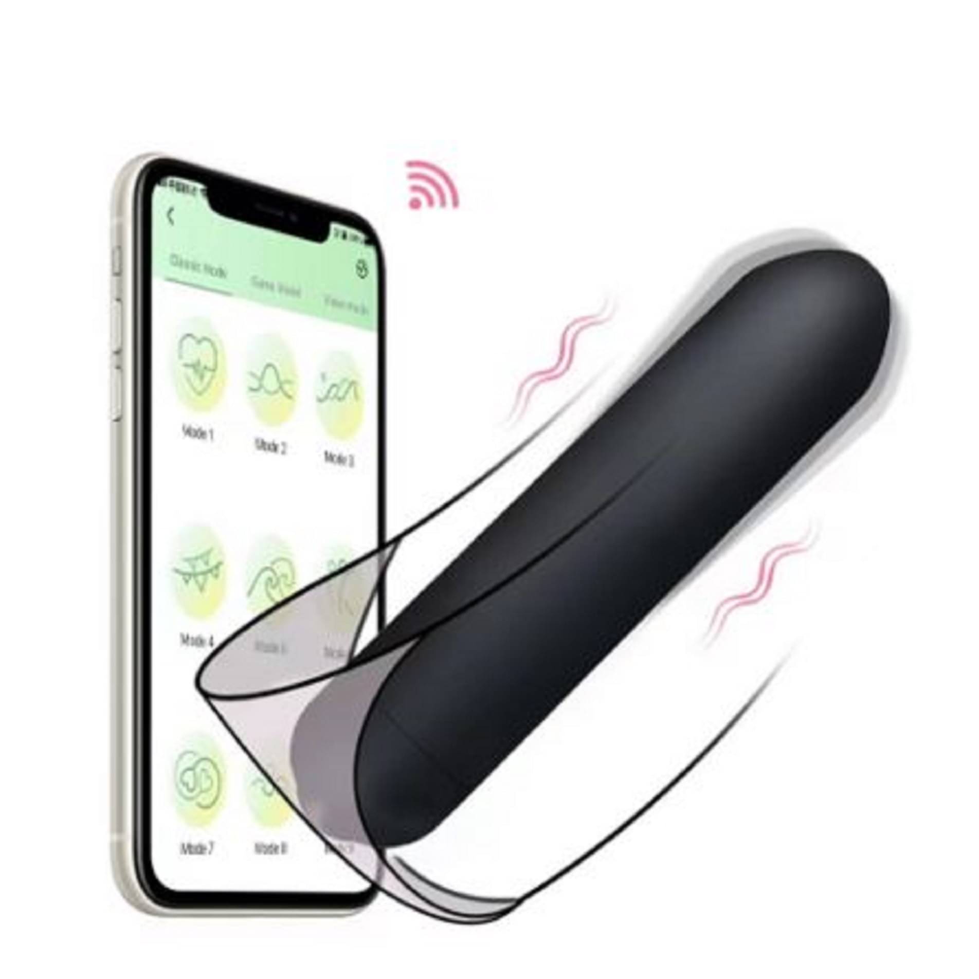     			Breckelle's App Control 10 Speed Portable Manual Massager