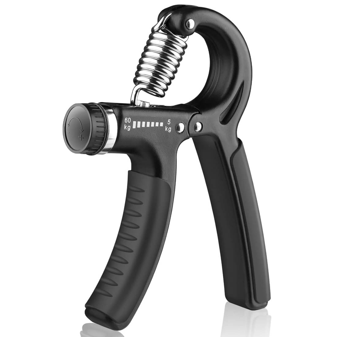     			CONSONANTIAM Hand Gripper for arm Exerciser Wrist Fitness Foam Hand Grip, Hand Gripper, Grip Strength Trainers One Piece-Black
