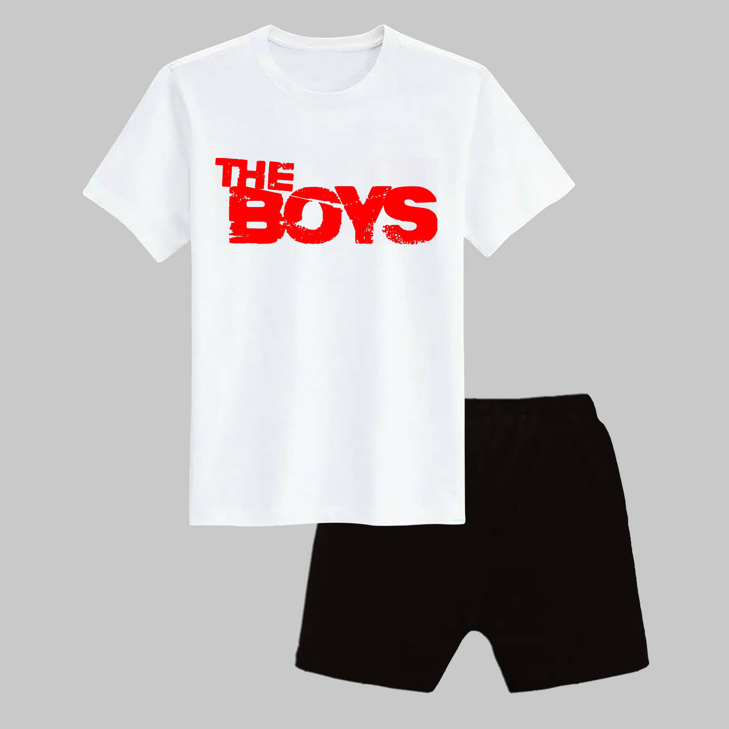 COOLTEES4U Pack of 2 Boys Cotton T-Shirt & Shorts Set ( Multicolor )