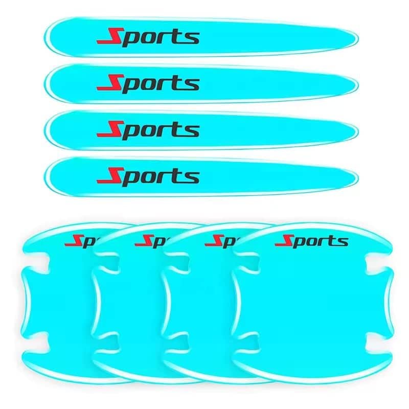 CarFrill 3D Logo In Car Sticker White