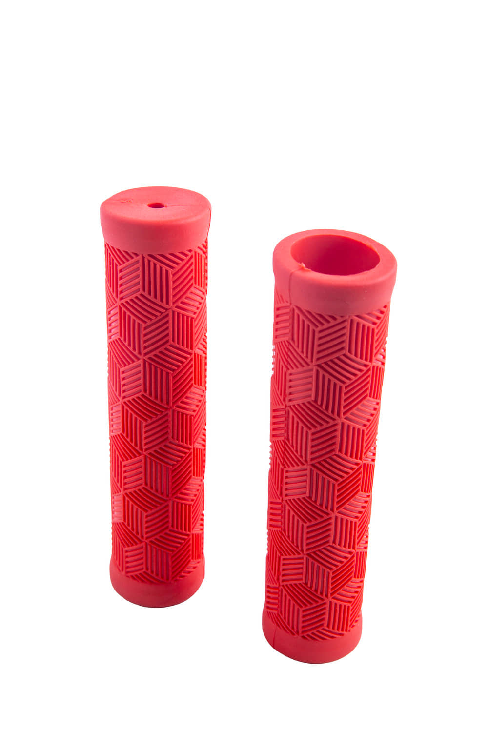 Dark Horse Bicycle Handlebar Grip Set, Soft Rubber, Non Toxic, Anti-Slip, Standard Size Handle Grip, Length 12.5 cm (Red) - Sports and Fitness Equipment | Buy online on ZillyBuy