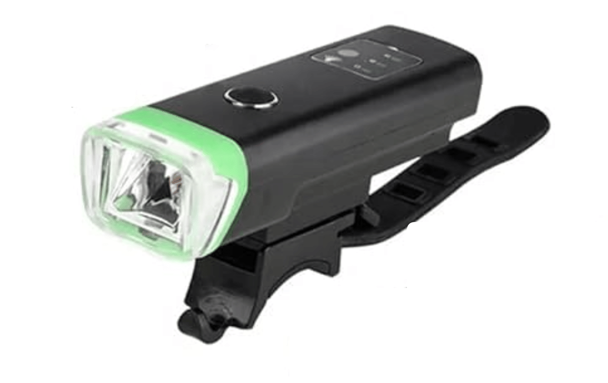 Dark Horse USB 2400 mAh Cycle Light & 120db Horn 5 Light Modes Waterproof 350LM Smart Sensor Cycle Front USB Light (Green) Dark Horse USB 2400 mAh Cycle Light & 120db Horn 5 Light Modes Waterproof 350LM Smart Sensor Cycle Front USB Light (Green)