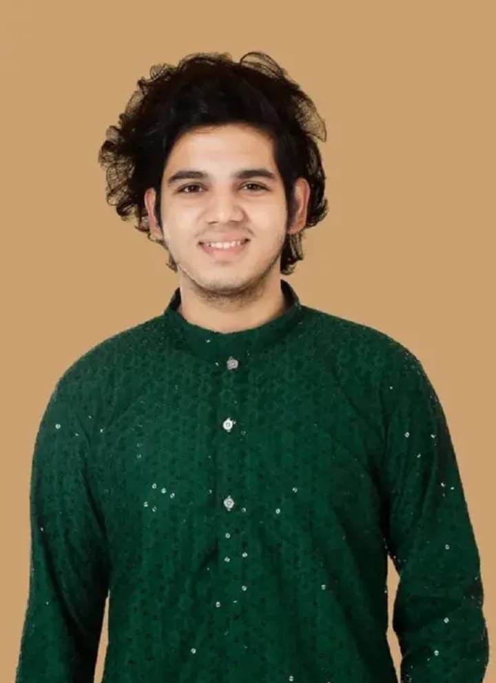 DIGIFASHION Boys Sequin Zari - Pattern Kurta Pyjama Set ( Green , Pack of 1 ) DIGIFASHION Boys Sequin Zari - Pattern Kurta Pyjama Set ( Green , Pack of 1 )