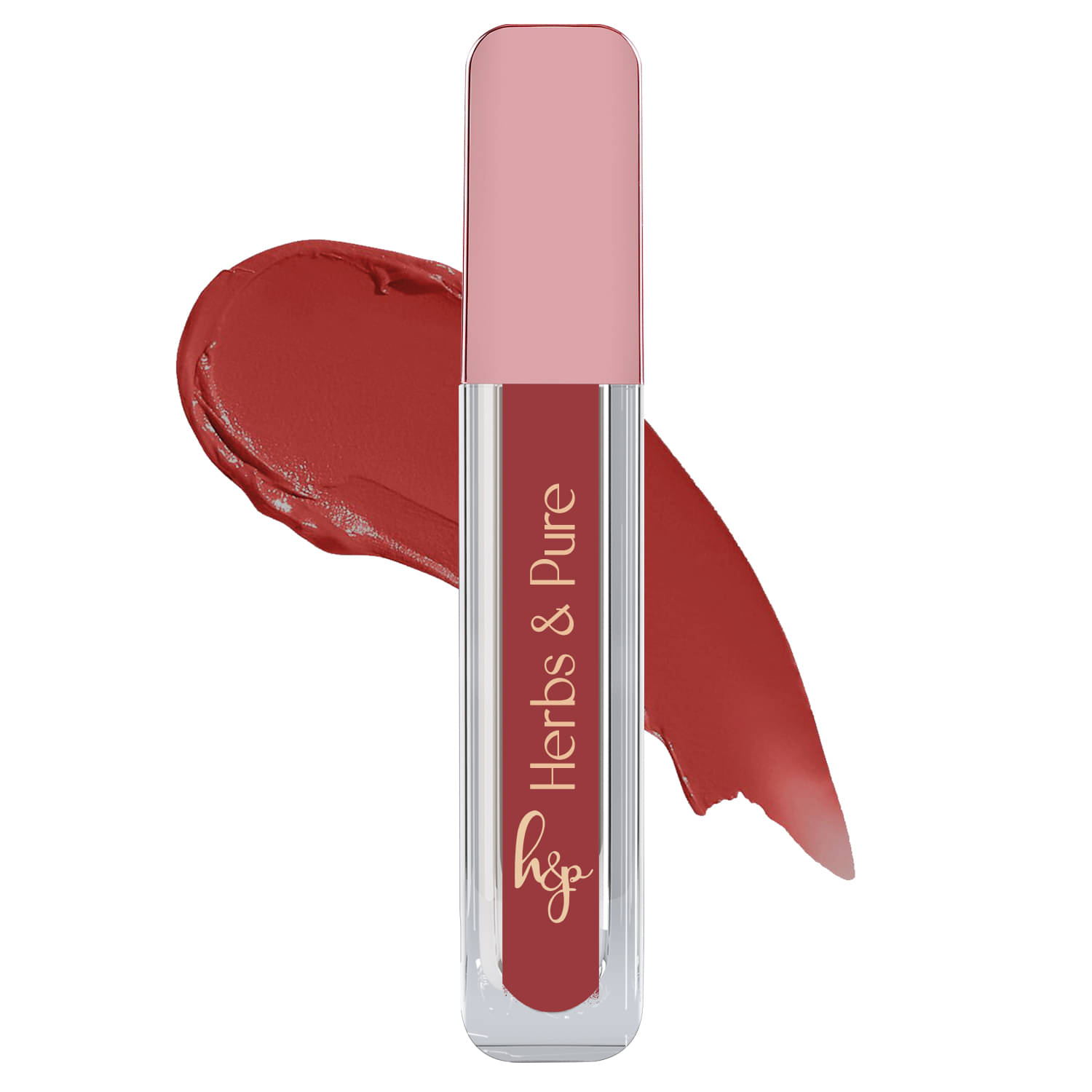 Herbs and Pure Non-Transfer, Long Lasting, Matte Finish, Nude Liquid Lipstick- Peachy Nude (6ml) Herbs and Pure Non-Transfer, Long Lasting, Matte Finish, Nude Liquid Lipstick- Peachy Nude (6ml)
