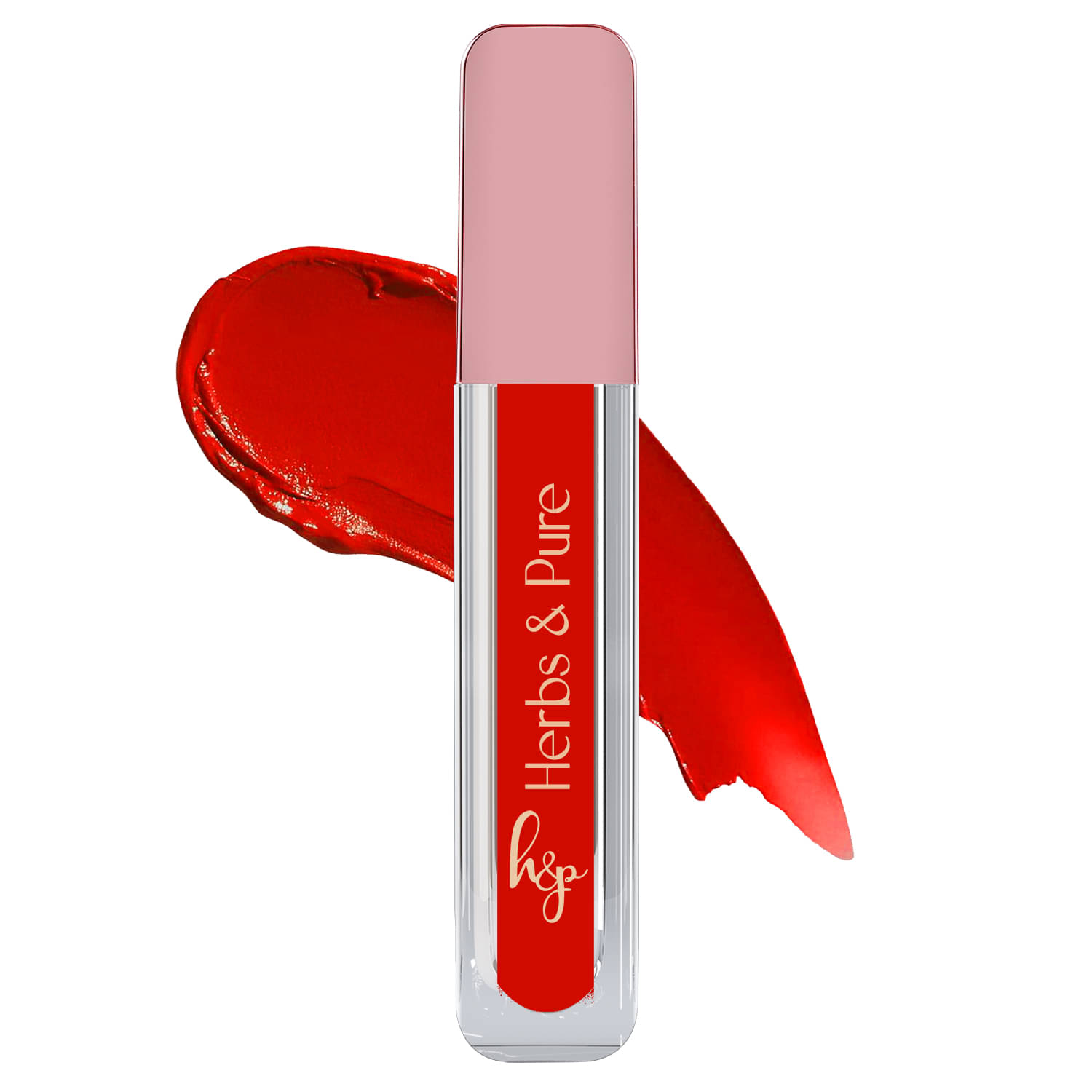 Herbs and Pure Hydrating, Smudge Proof, Bold Long Lasting Liquid Lipstick- Rebel Ruby (6ml) Herbs and Pure Hydrating, Smudge Proof, Bold Long Lasting Liquid Lipstick- Rebel Ruby (6ml)