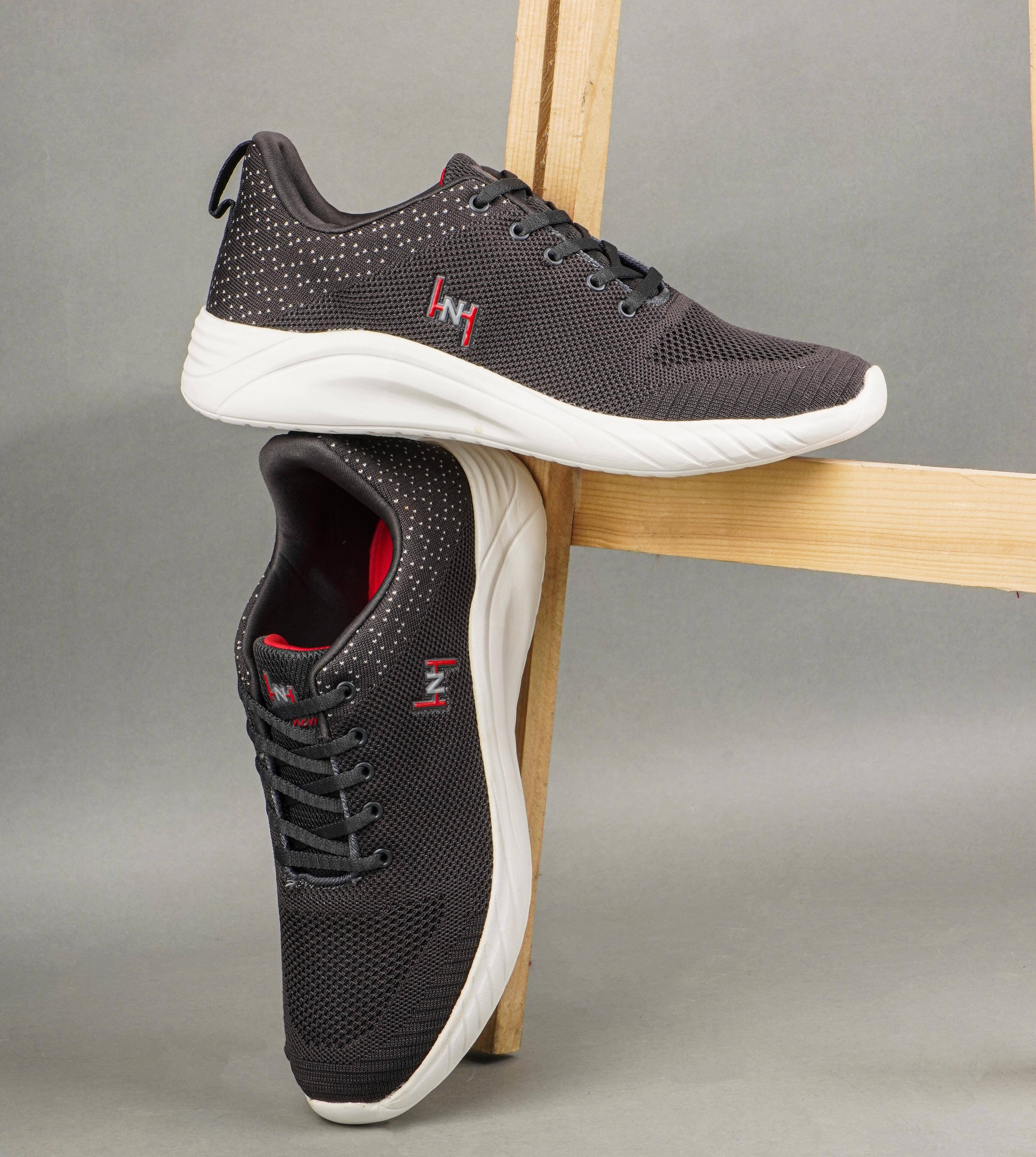     			Heris & Hemly HNH-7005_D.Grey Gray Men's Sports Running Shoes