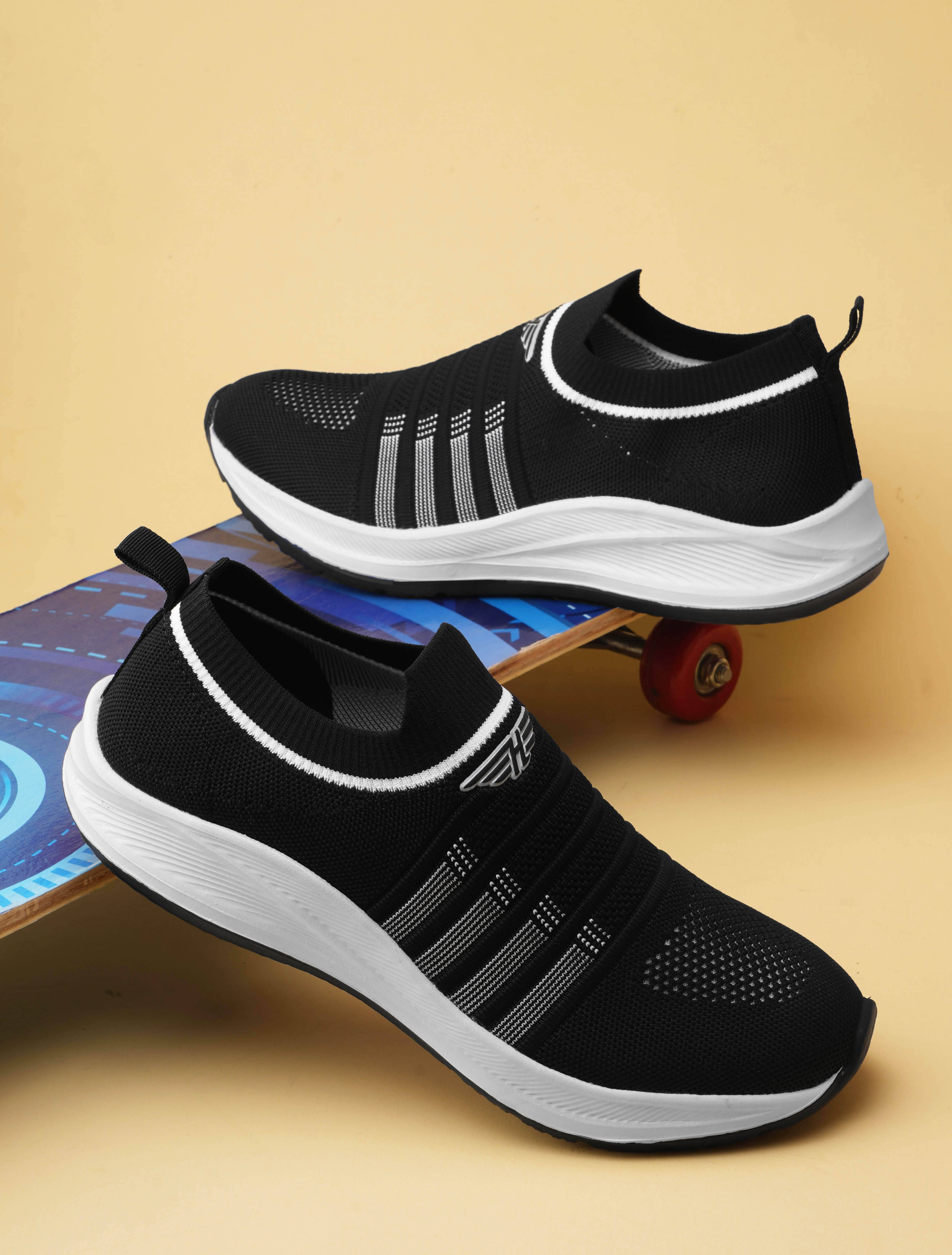 Heris & Hemly HNH-7053_Black Black Men's Sports Running Shoes Heris & Hemly HNH-7053_Black Black Men's Sports Running Shoes