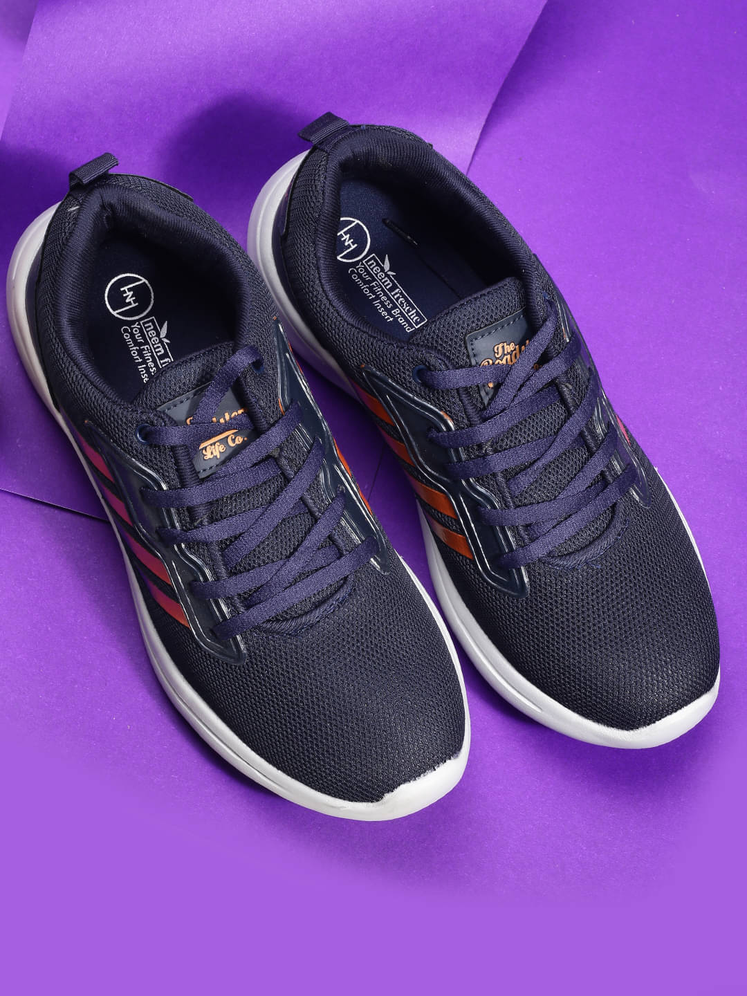 Heris & Hemly HNH-7084_Navy Blue Blue Men's Sports Running Shoes Heris & Hemly HNH-7084_Navy Blue Blue Men's Sports Running Shoes