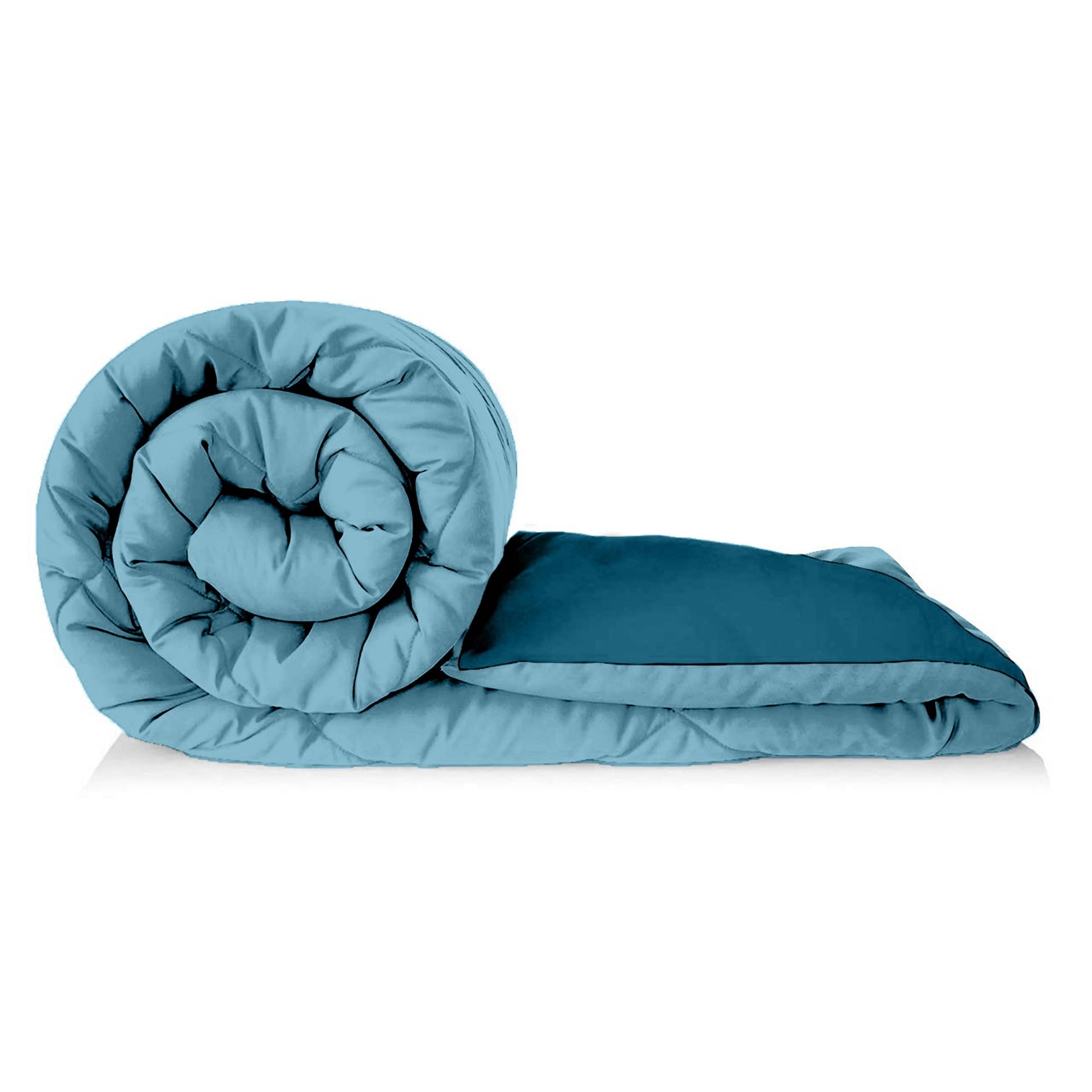     			Jinaya's Microfiber Solid Single Size Comforter ( 229 x 152 cm ) - Multi ( Coordinated )