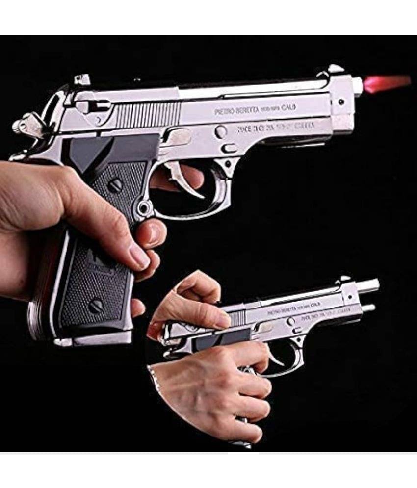     			Kadio Silver Virgin Plastic Cigarette Lighter ( Pack of 1 )