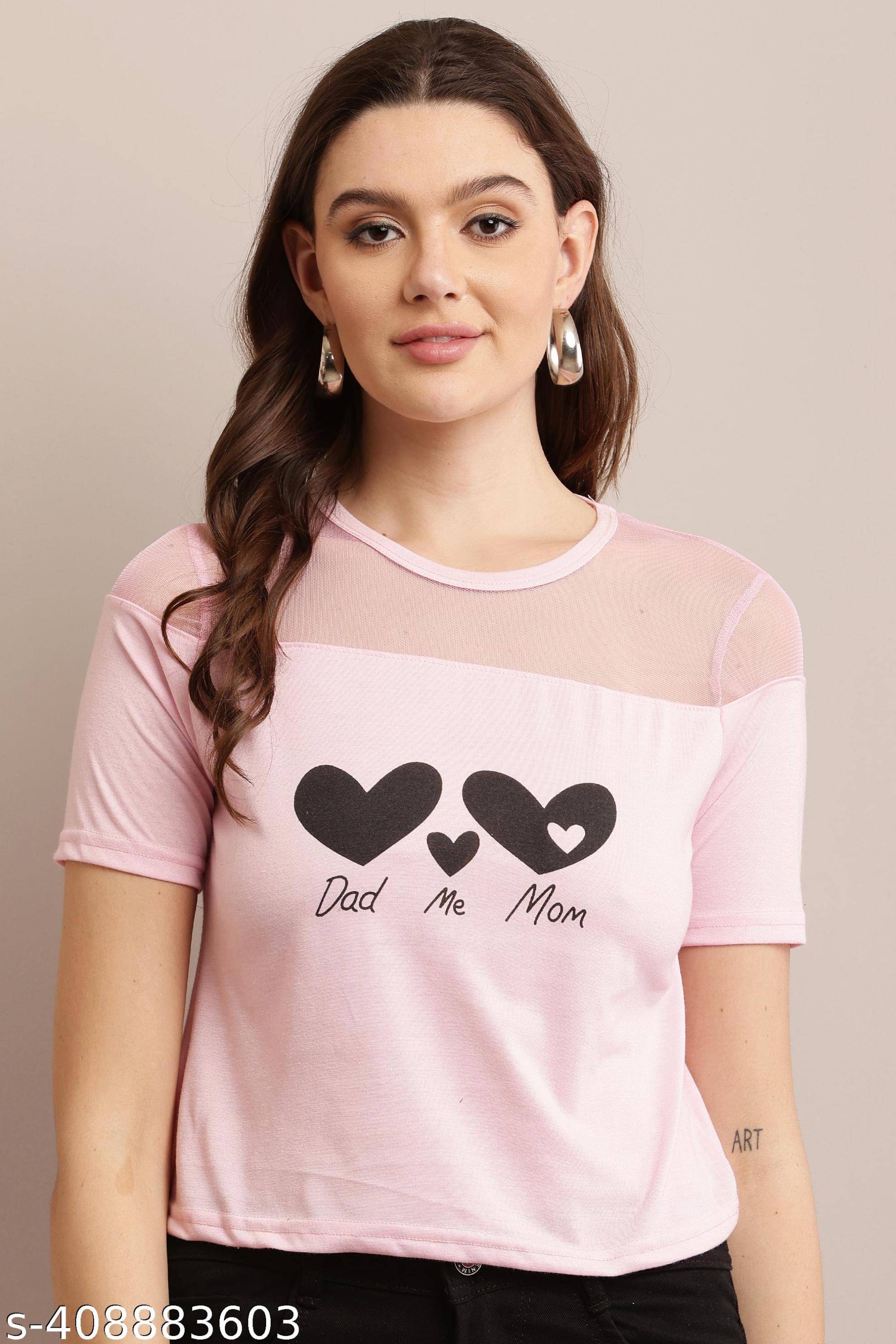 RC NEOEN Women's Viscose Crop Top ( Pink ) RC NEOEN Women's Viscose Crop Top ( Pink )