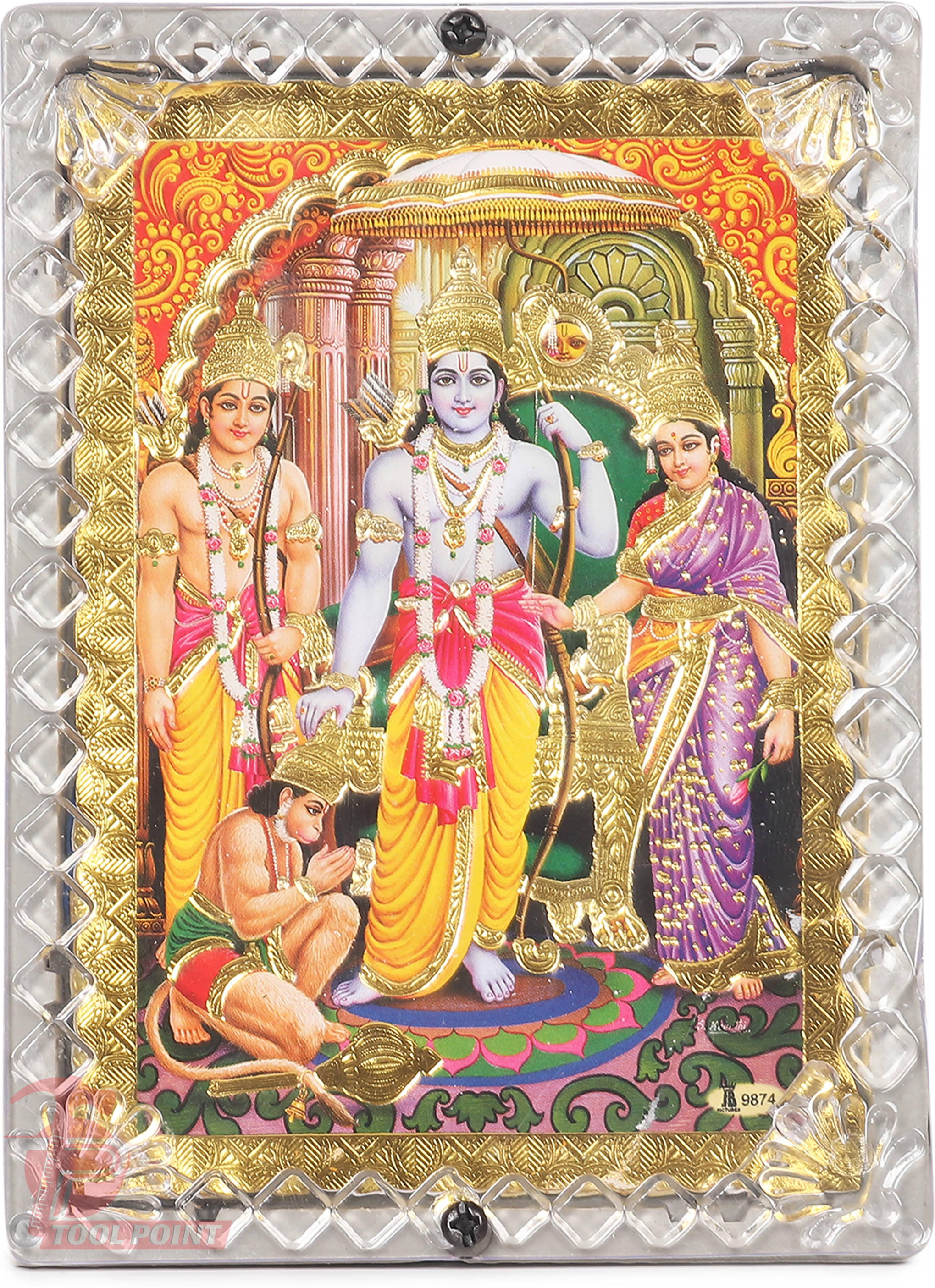 Tool Point Hindu Religious 5 In 1 Shree Ram Mantra Machine ( Pack of 1 ) Tool Point Hindu Religious 5 In 1 Shree Ram Mantra Machine ( Pack of 1 )