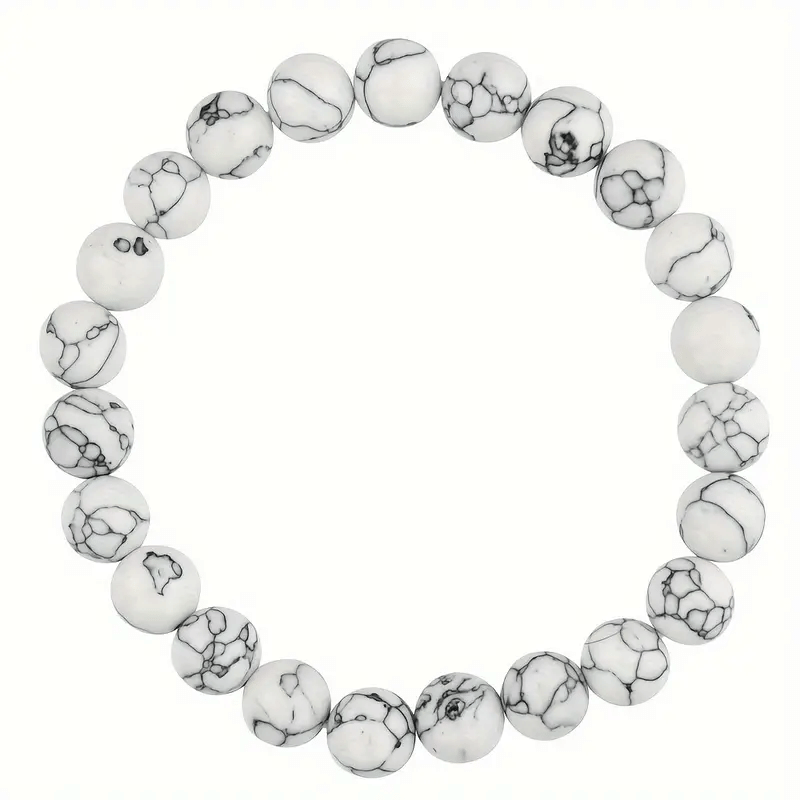     			AdvaitEtp White Bracelet ( Pack of 1 )