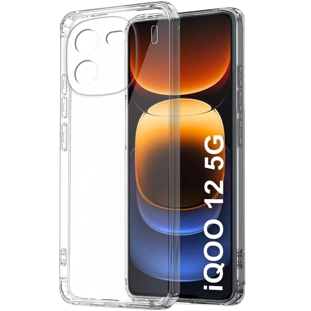     			Bright Traders Plain Cases Compatible For Silicon IQOO 12 5G ( )