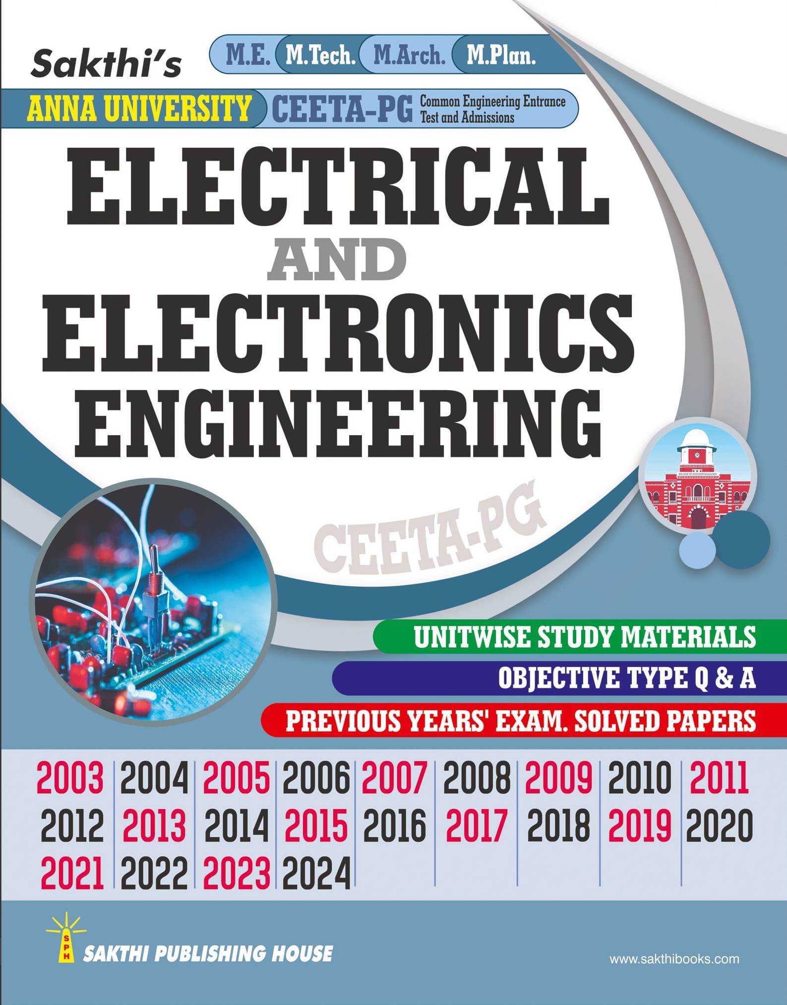     			CEETA-PG Electrical & Electronics Engineering Study Materials & Previous Years Solved Papers