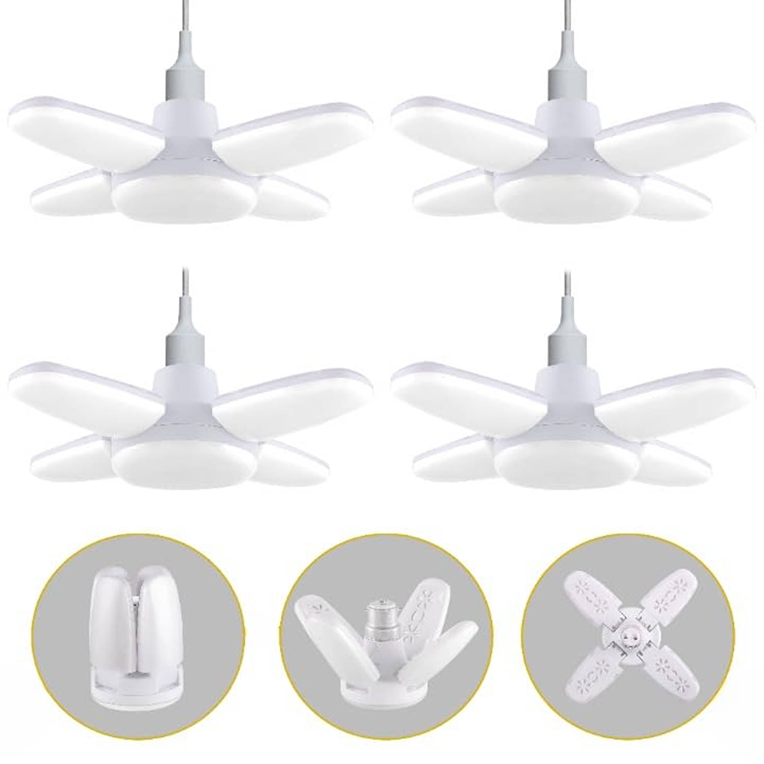     			CHARKEE 25W Cool Day Light LED Bulb ( Pack of 4 )