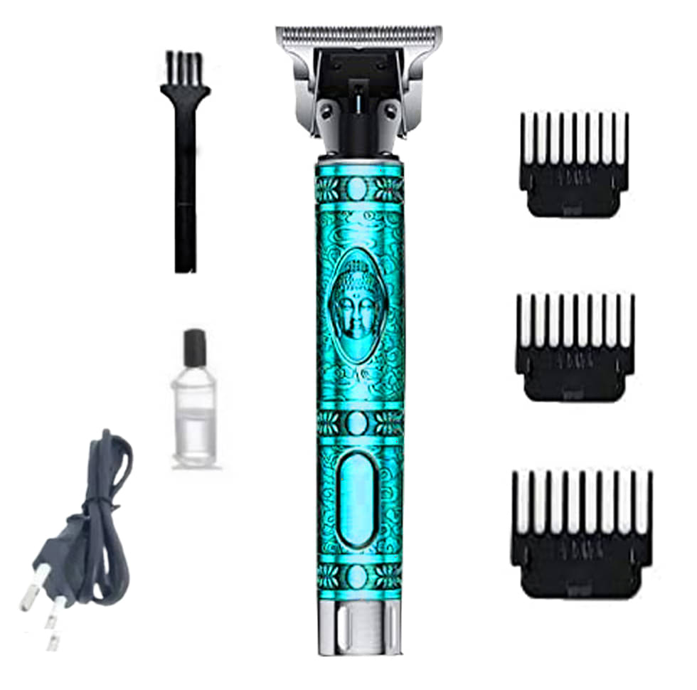     			CRS trimmer Silver Cordless Beard Trimmer With 30 minutes Runtime