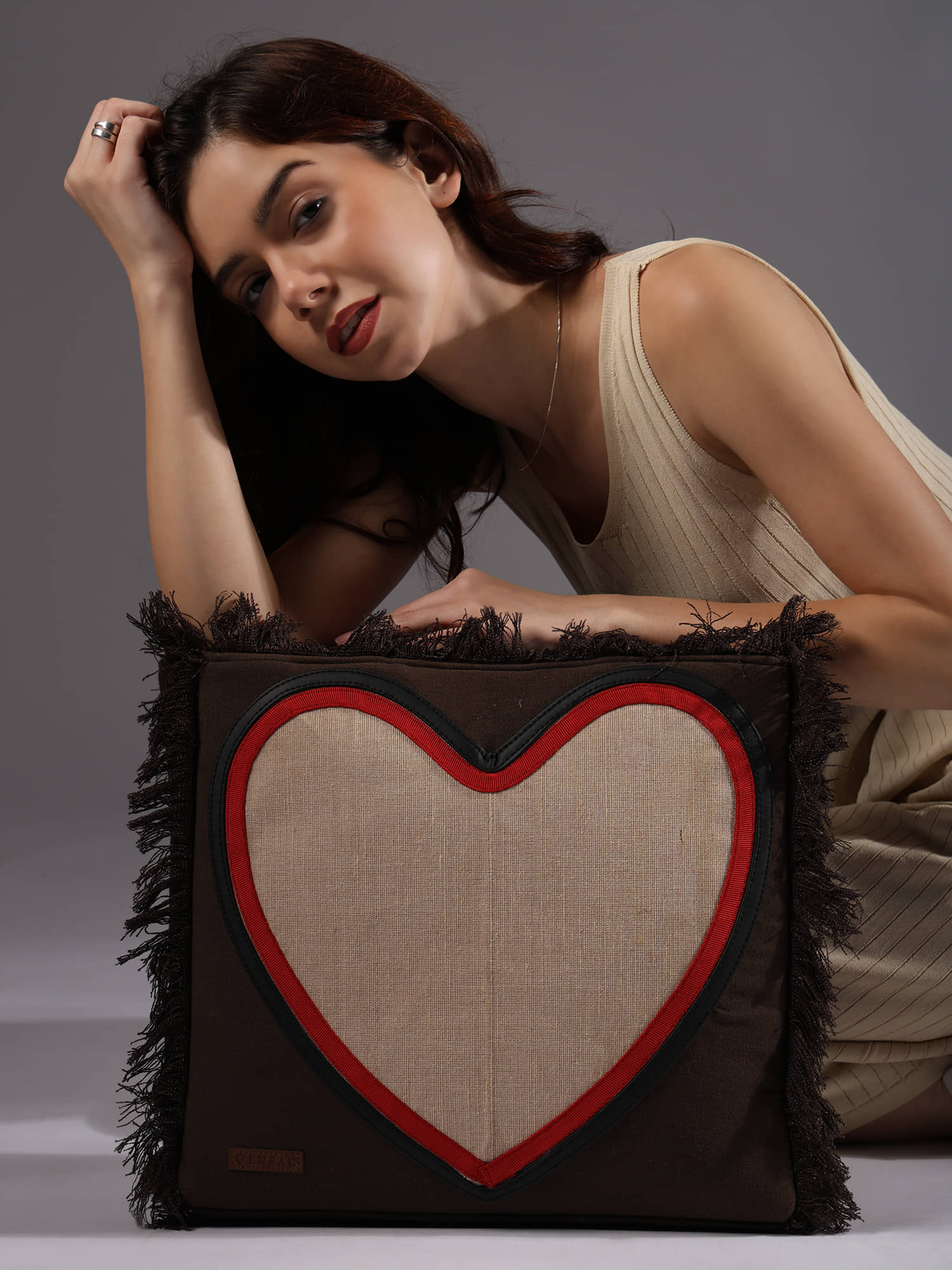 ENSAC Tote Bag Cotton Set of 1 ( Gold ) - Handbags | Buy online on ZillyBuy