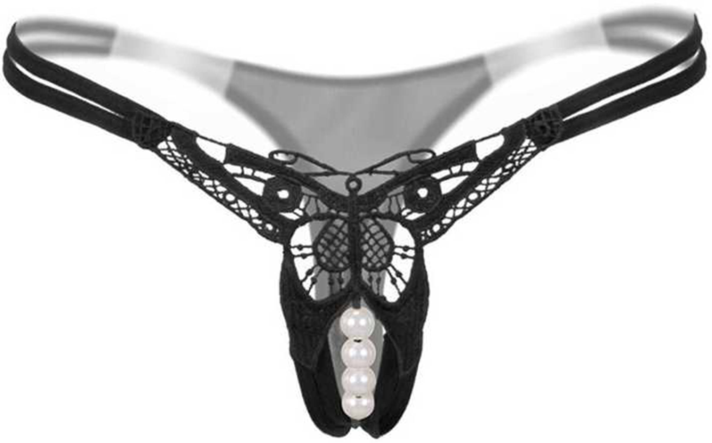 FIHA Pack of 1 Poly Cotton Thongs For Women ( Black ) FIHA Pack of 1 Poly Cotton Thongs For Women ( Black )