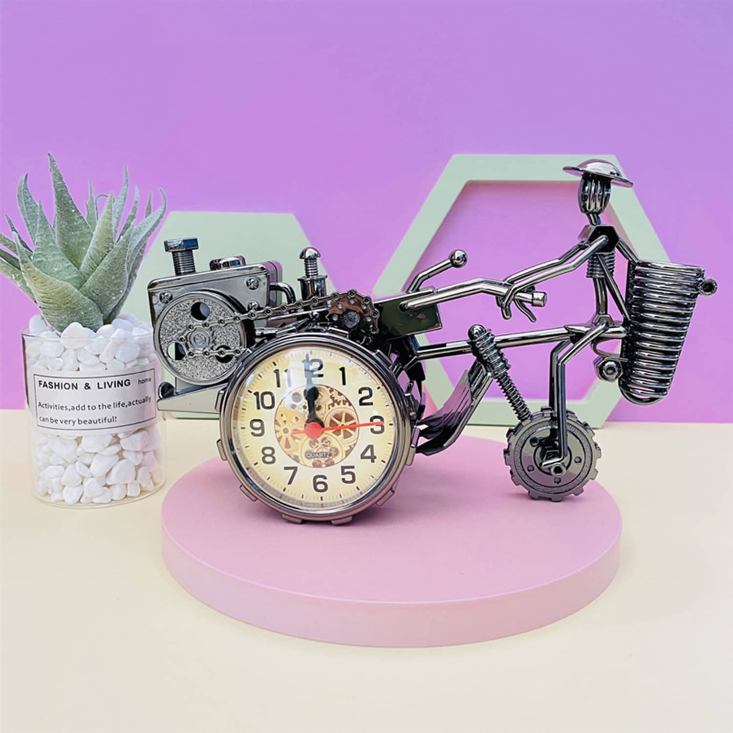     			Flenzy Analog Alarm Clock - Pack of 1