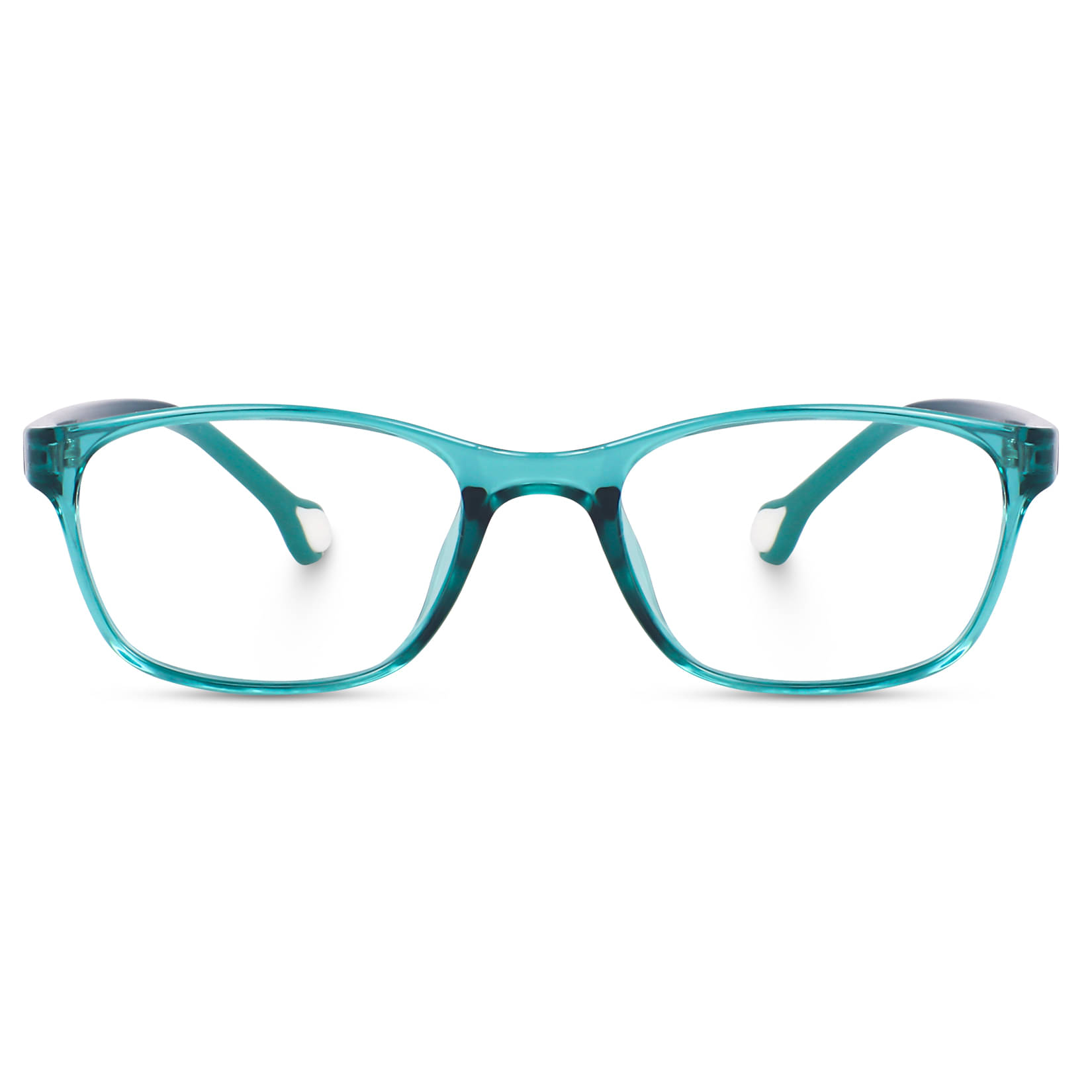 Peter Jones Kids Unisex Optical Frame with Zero Power Anti Glare Lenses Peter Jones Kids Unisex Optical Frame with Zero Power Anti Glare Lenses
