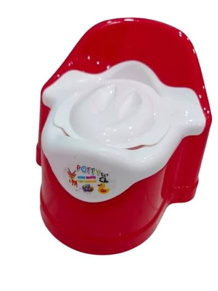     			Puri Goswami Red Plastic Potty Seat