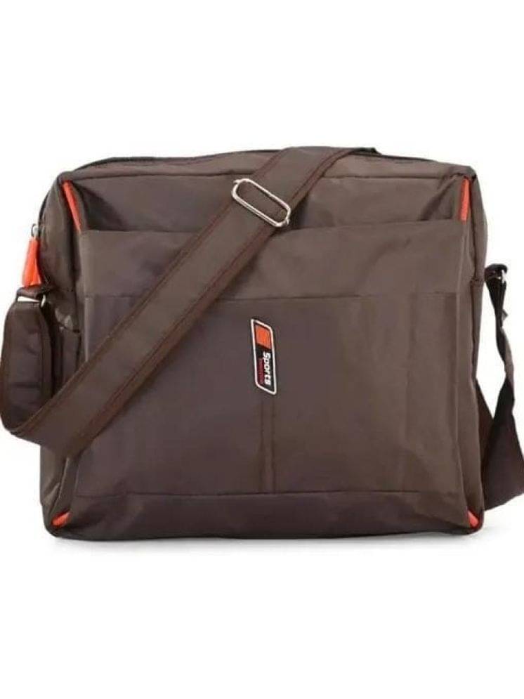     			SKYFEWER Brown Polyester Lunch Bag Pack of 1