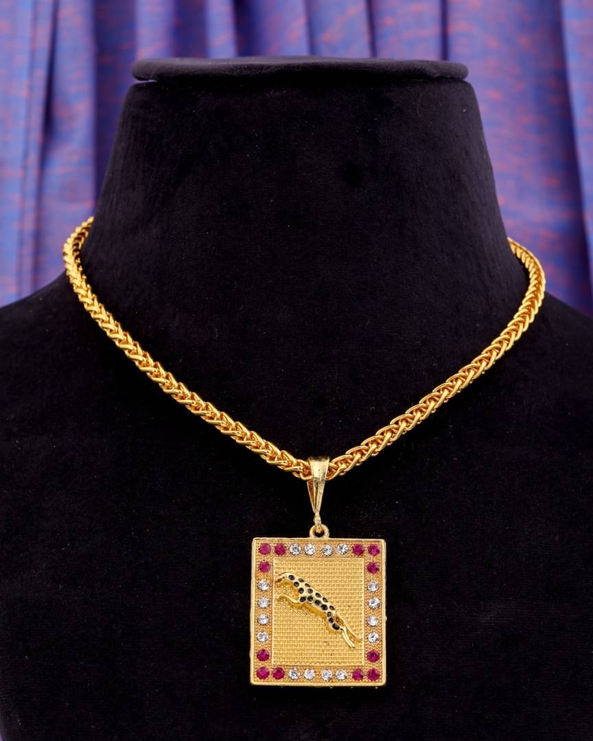 Swastik Creation Gold Plated Chains Combo ( Set of 1 ) Swastik Creation Gold Plated Chains Combo ( Set of 1 )