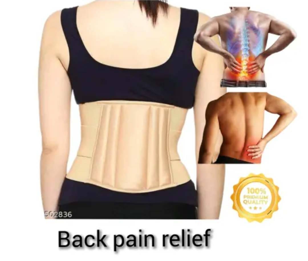 Witzion Ls Belt For Back Pain Relief Waist Support Back & Abdominal Support Free Size Witzion Ls Belt For Back Pain Relief Waist Support Back & Abdominal Support Free Size