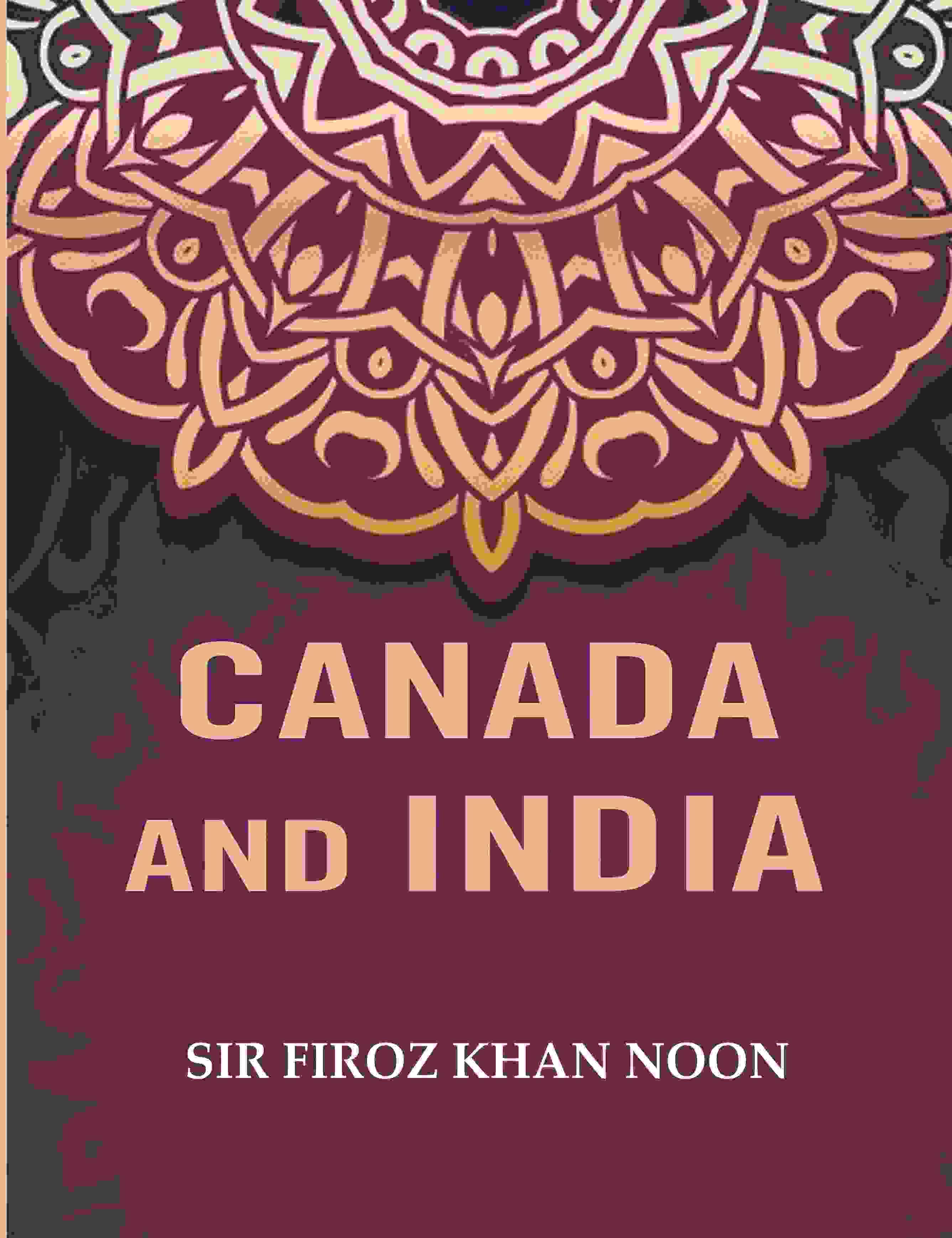     			Canada and India [Hardcover]