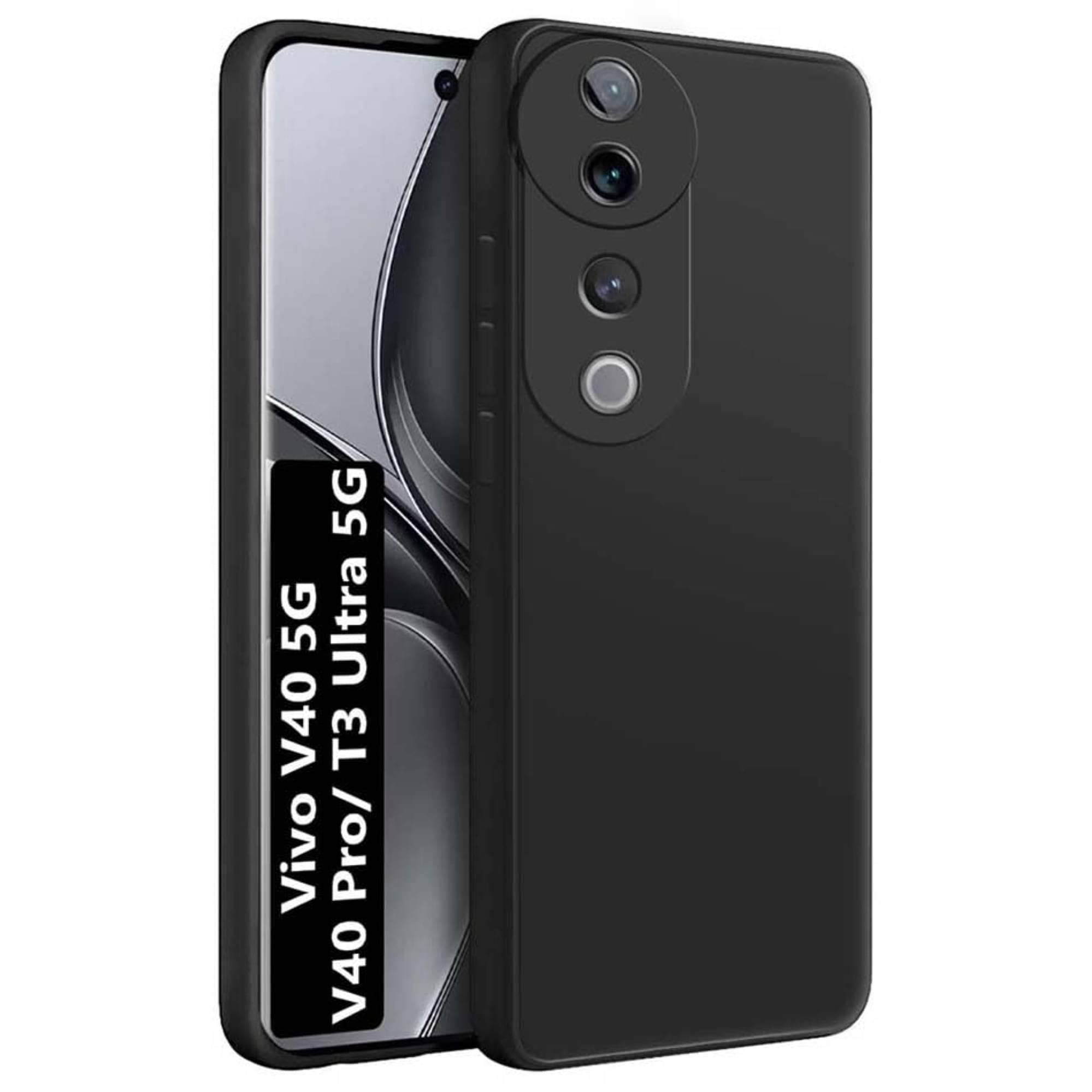     			Case Vault Covers Silicon Soft cases Compatible For Silicon vivo T3 Ultra 5G ( )