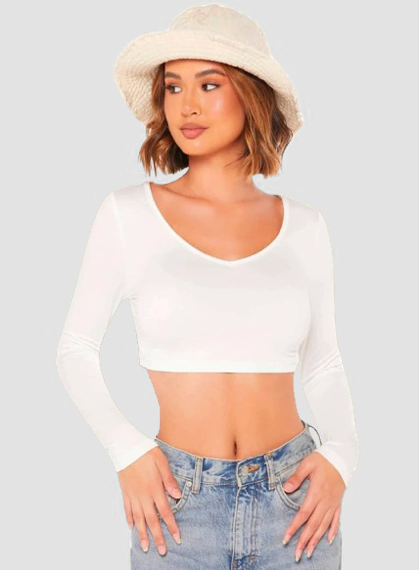     			Dream Beauty Fashion Women's Polyester Regular Top ( White )