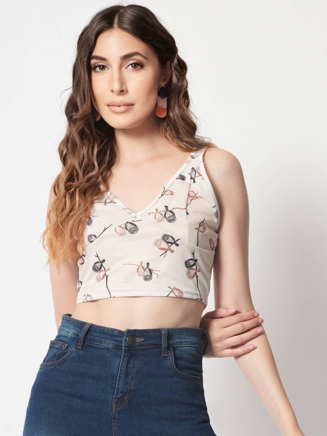 Istyle Can Women's Lycra Tank Top ( Beige ) Istyle Can Women's Lycra Tank Top ( Beige )