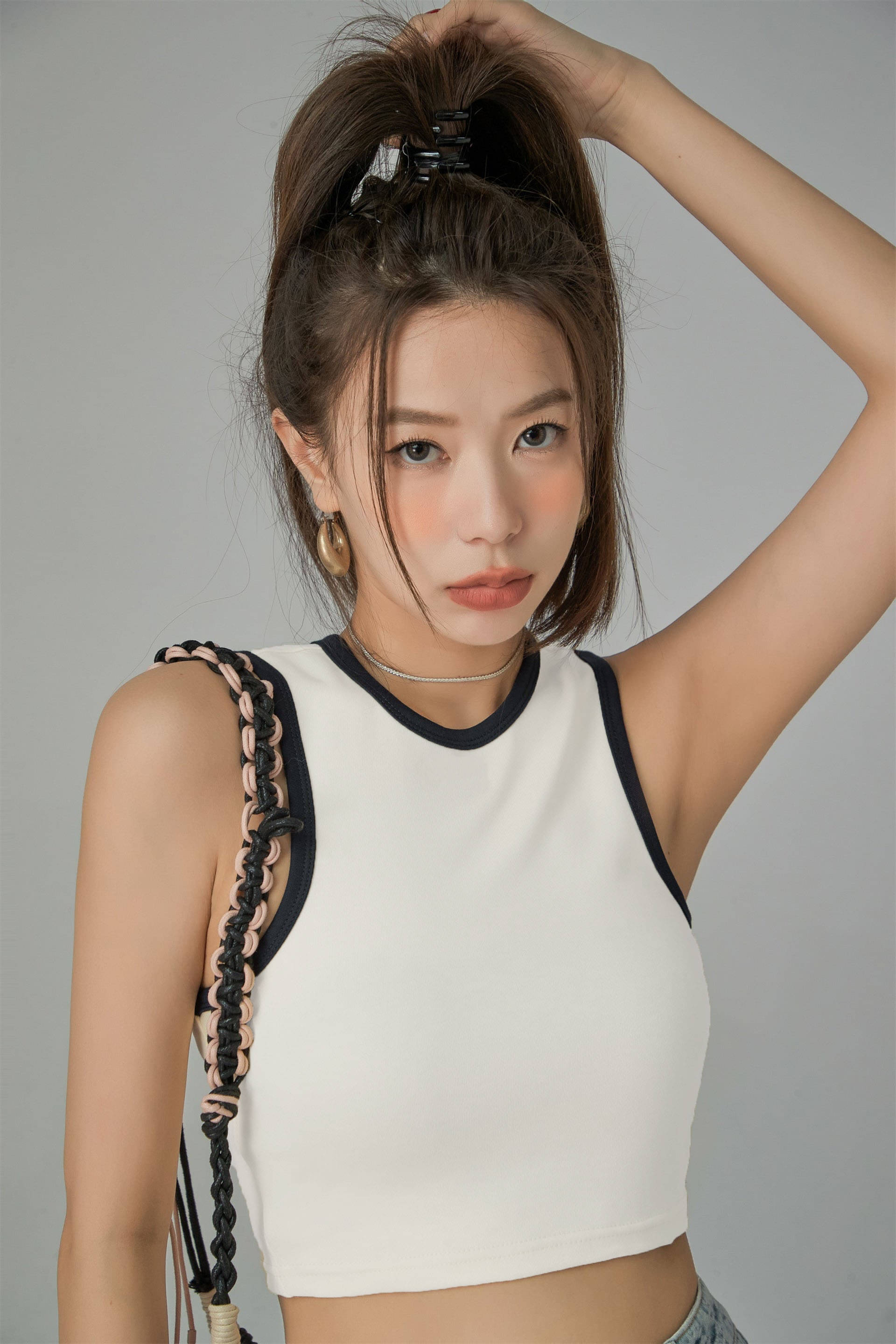 Istyle Can Women's Cotton Blend Tank Top ( White ) Istyle Can Women's Cotton Blend Tank Top ( White )