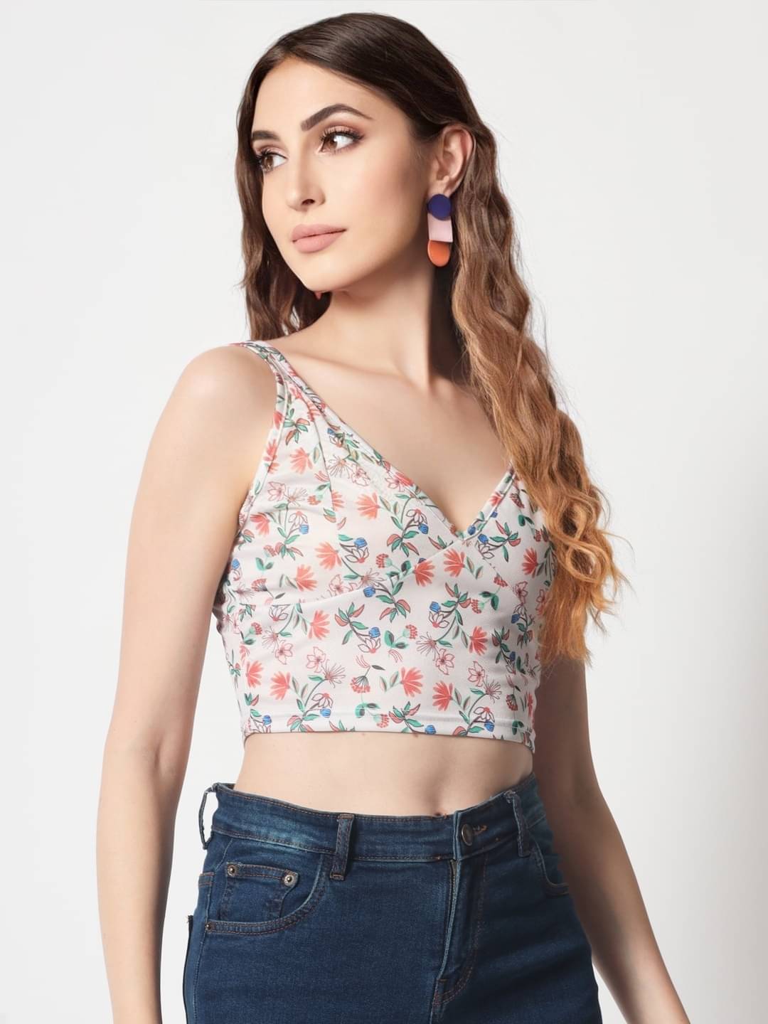     			Istyle Can Women's Lycra Tank Top ( White )