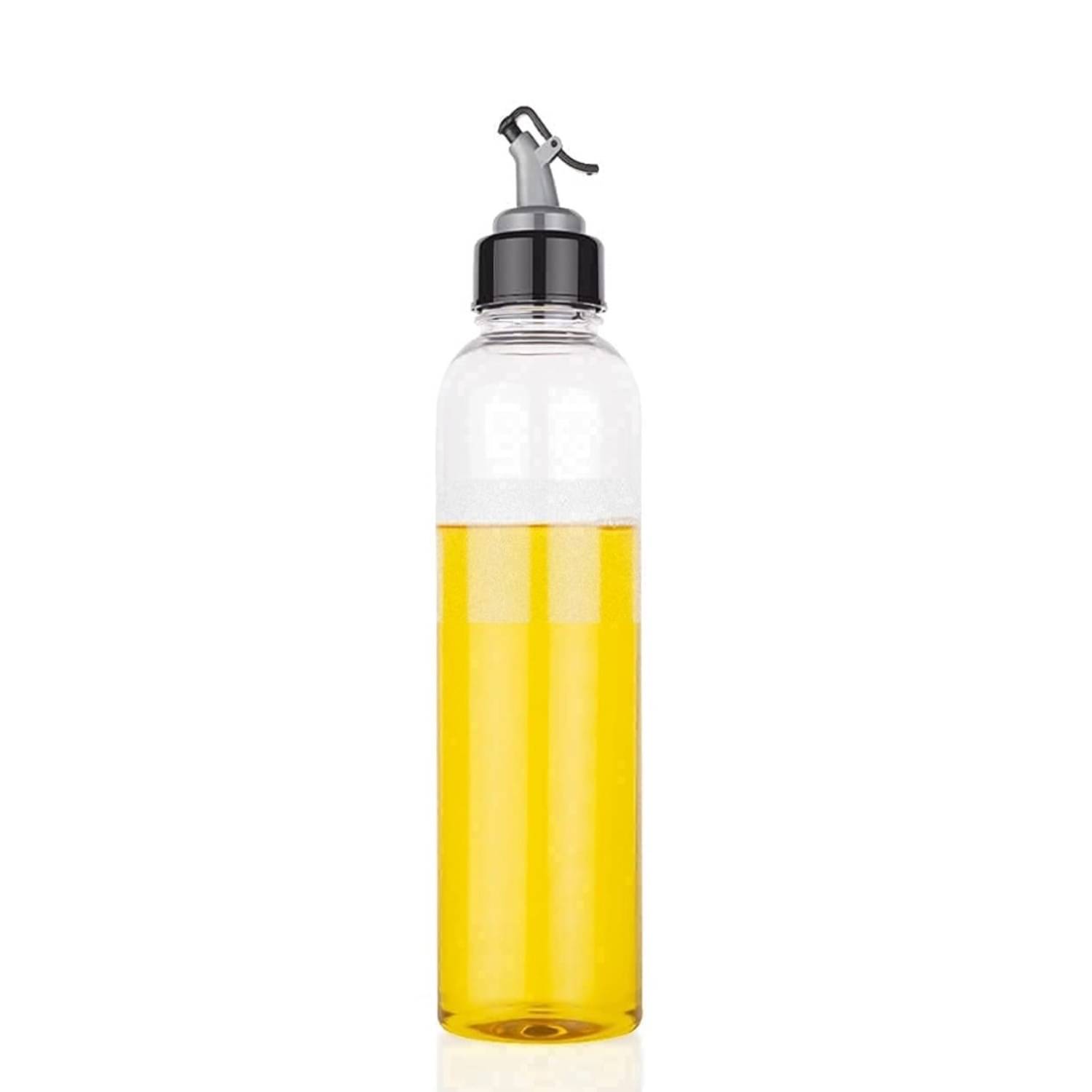 KAREBEAUTY Transparent Plastic 1 Litre Cooking Oil Dispenser Bottle ( Set of 1 ) KAREBEAUTY Transparent Plastic 1 Litre Cooking Oil Dispenser Bottle ( Set of 1 )