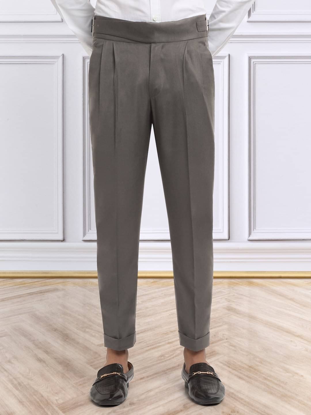     			Klotthe Slim Men's Formal Trouser - Brown ( Pack of 1 )