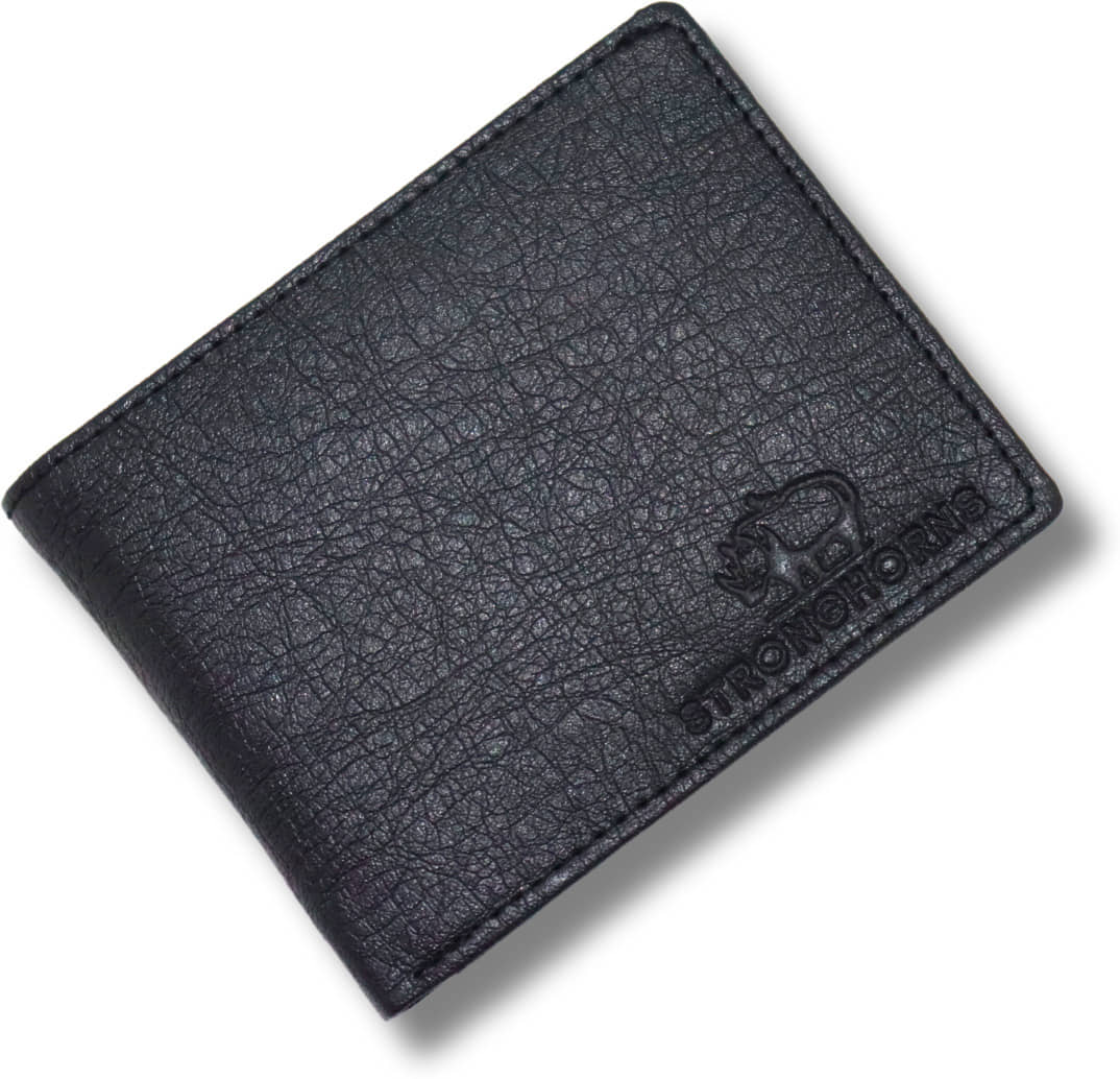STRONG HORNS PU Engraved Men's Regular Wallet With 5 Slots For Card ( Black , Pack of 1 ) - Handbags | Buy online on ZillyBuy