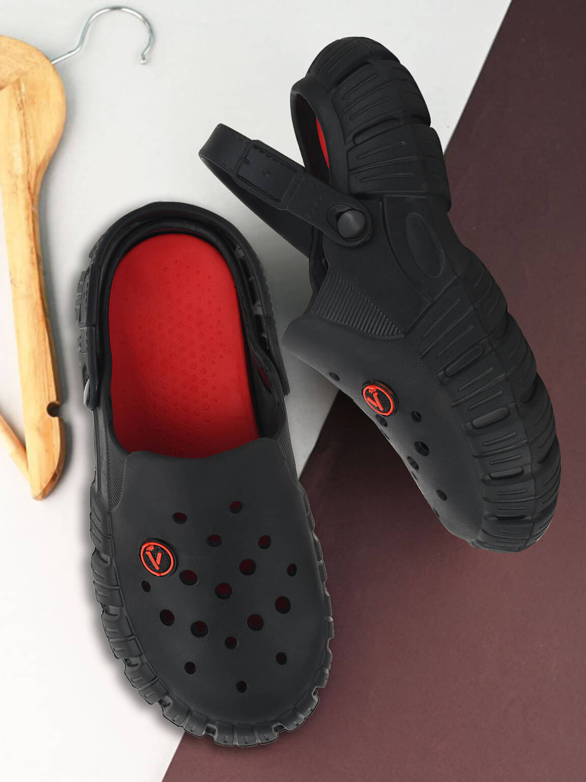 Secritas - Black Men's Clogs Secritas - Black Men's Clogs