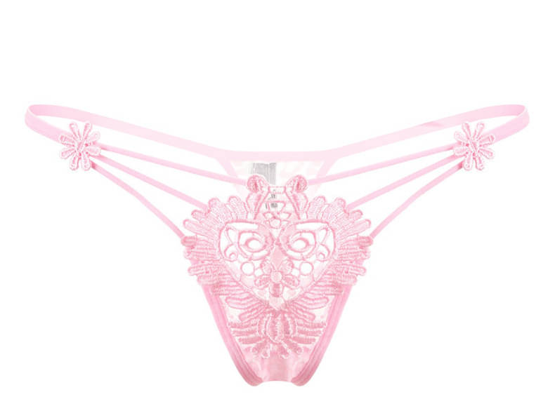     			Talgo Pack of 1 Poly Crepe G-Strings For Women ( Peach )