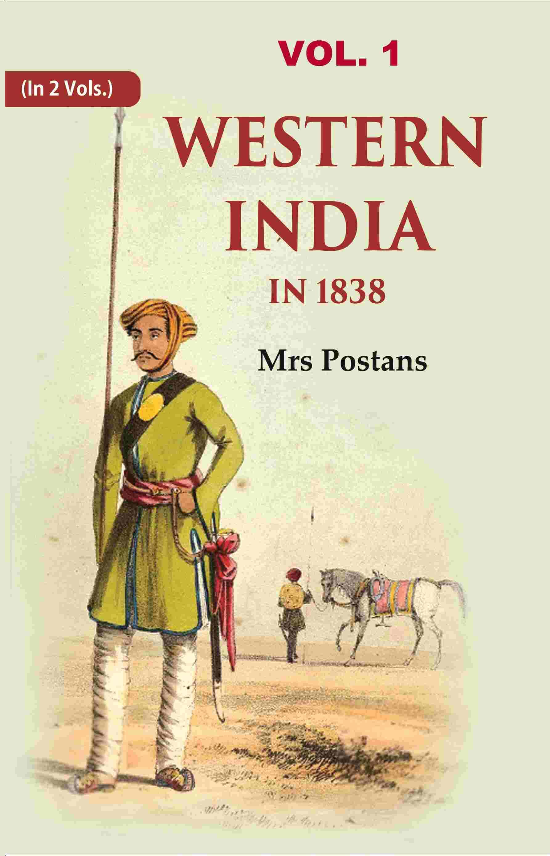     			Western India in 1838 1st [Hardcover]