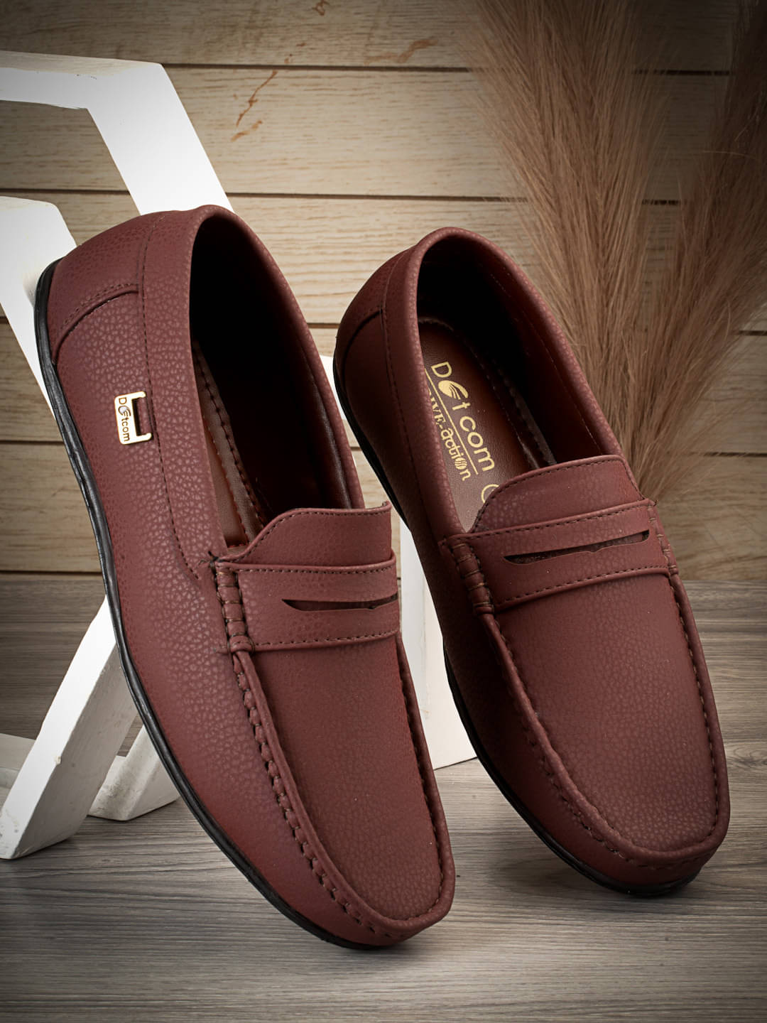     			Action Khaki Men's Slip on
