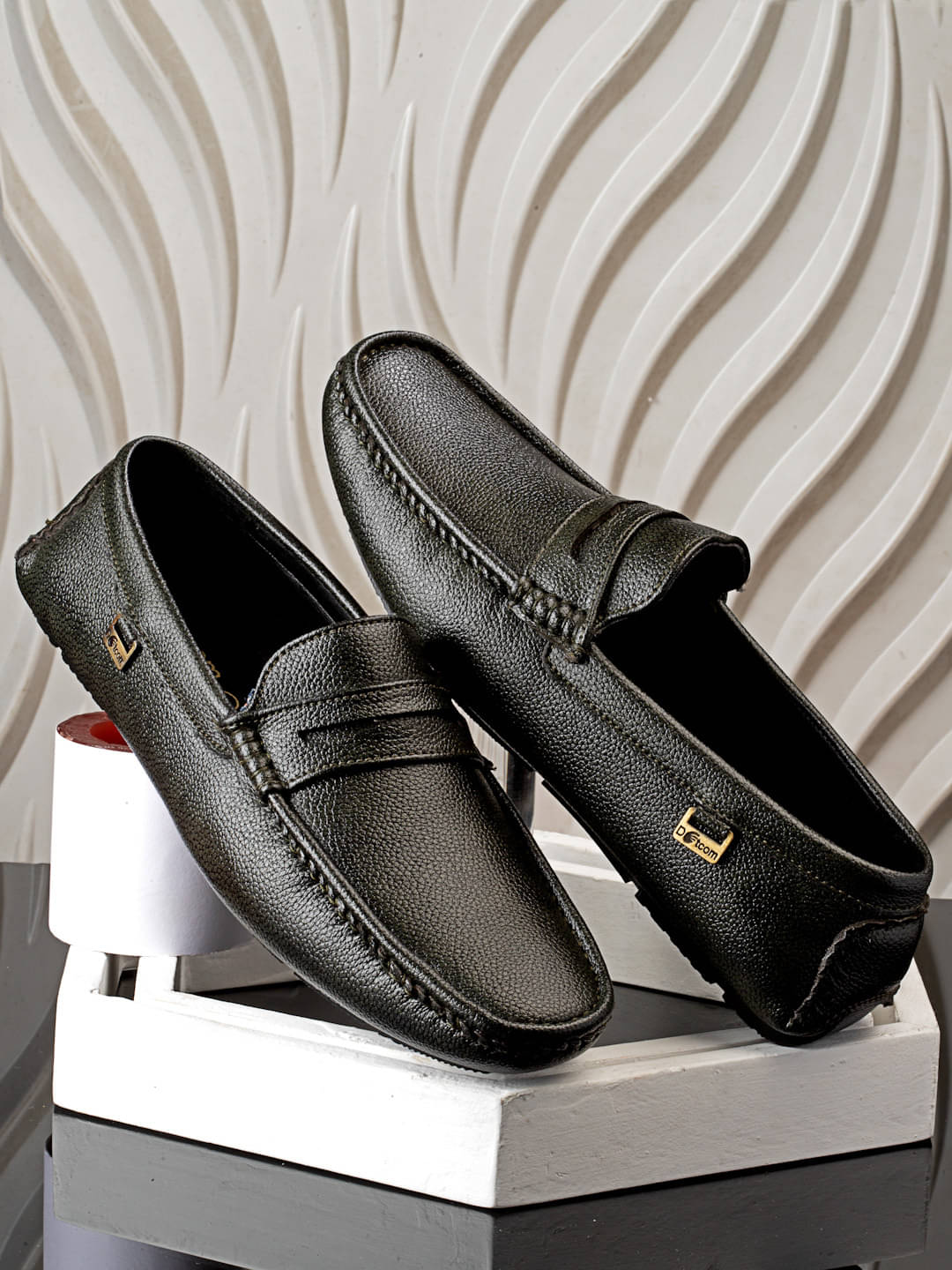    			Action Olive Men's Slip on