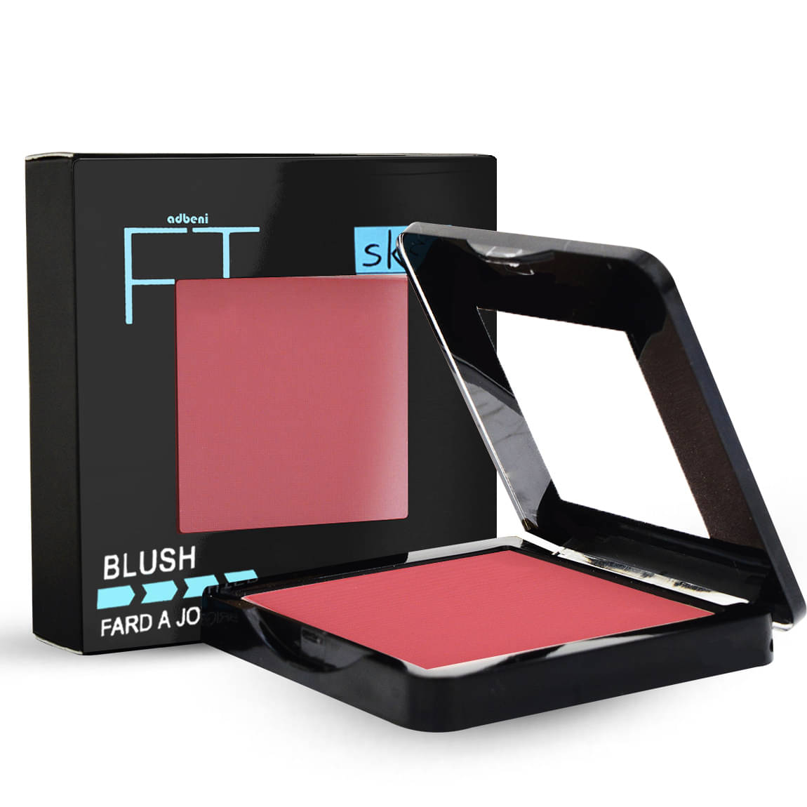     			Adbeni Matte Lightweight, Smooth Texture Pressed Powder Blush Fit Skin Shade-04 Red 35 g
