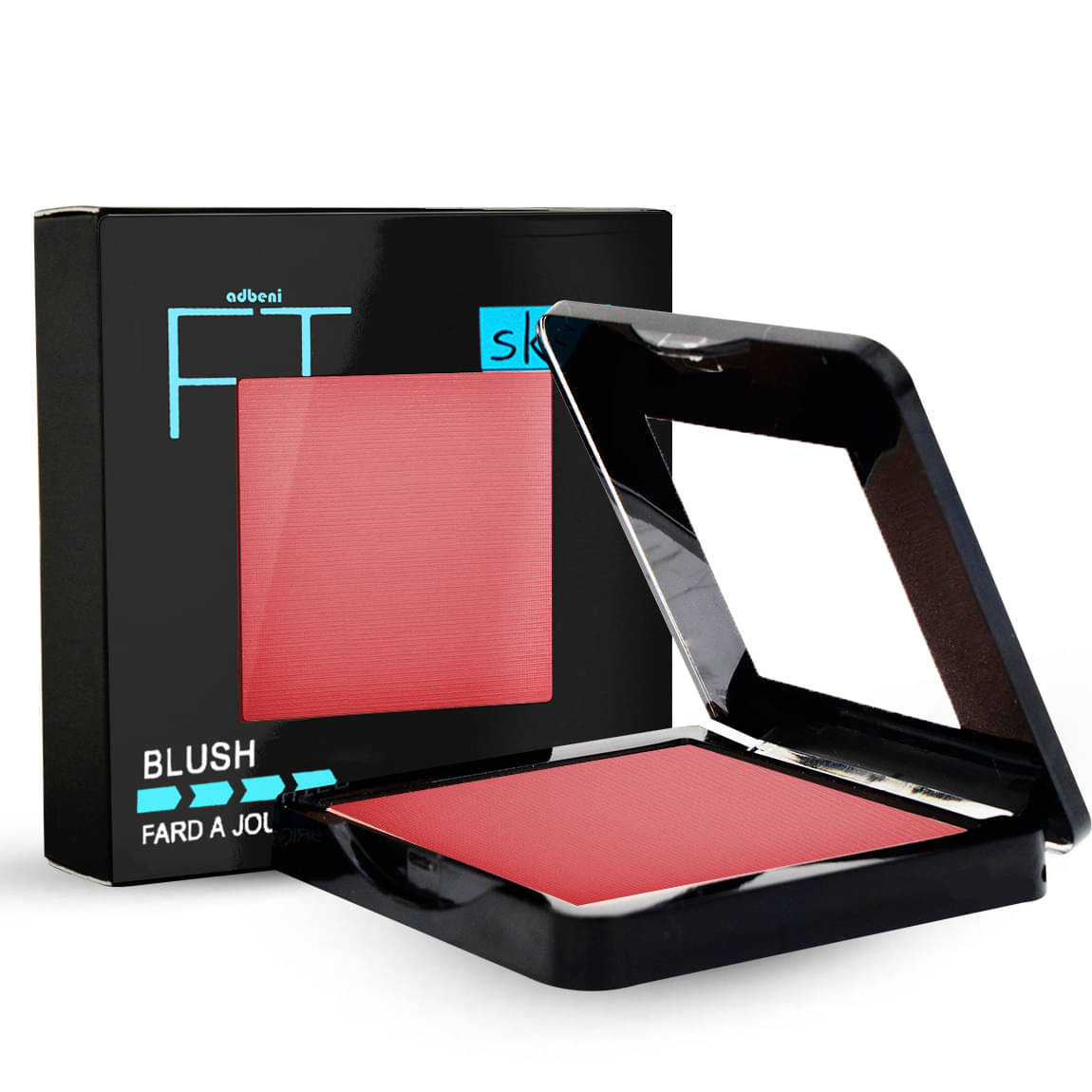     			Adbeni Matte Lightweight Smooth Texture Pressed Powder Blush Fit Skin Shade-03 Hot Pink 35 g